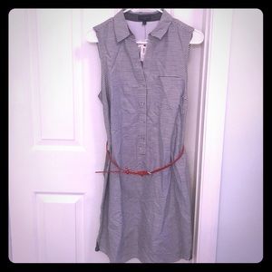 The Limited Sleeveless Shirt Dress